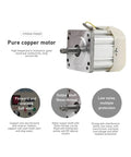 Beefed Up Brushless Servo Motor Kit Adjustable 550W 750W 1100W 2200W For Sewing Machines And Lathes with pure copper motor
