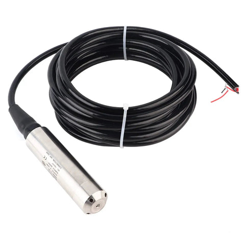 Liquid Level Transmitter With 5m Cable 4 To 20 mA Output 12 To 32 VDC 304 Stainless Steel Sensor