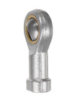 Set Of 4 8mm Rod End Bearings M8x1.25 Left Hand Thread Female Cast Iron Rod End Joints With Jam Nut Copper Plated Cage For Built Tough Durability And Corrosion Resistance, close-up
