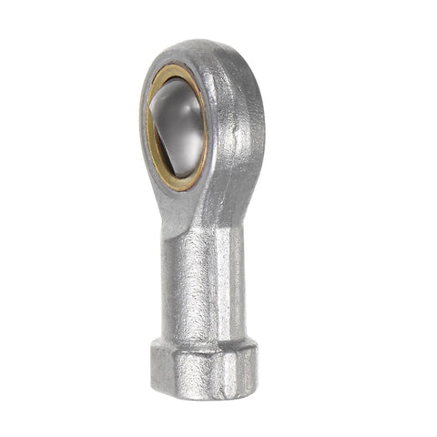 Set Of 4 8mm Rod End Bearings M8x1.25 Left Hand Thread Female Cast Iron Rod End Joints With Jam Nut Copper Plated Cage For Built Tough Durability And Corrosion Resistance, close-up
