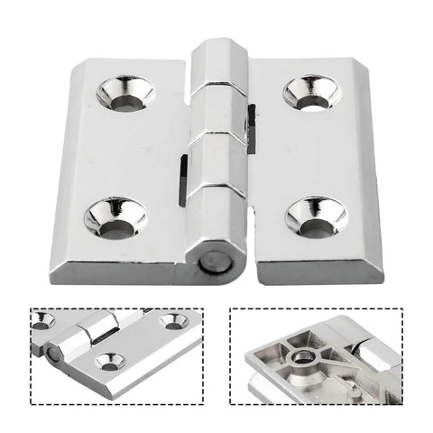 Adjustable Concealed Kitchen Cabinet Hinges 40 50 60mm Four Holes Butt Door Hinge Stainless Steel Precision
