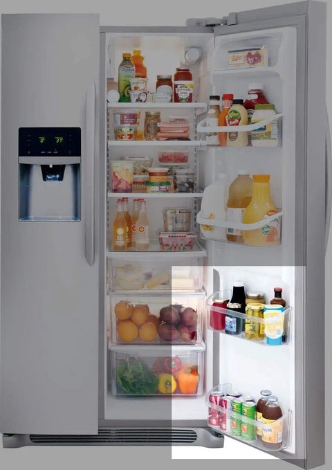 Door Bin For Refrigerator 20 Inch Clear Plastic Replacement Part 240323002 OEM Authorized Fits Various Refrigerator Models