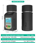 Product Information MG-pro Grain Moisture Tester Portable Cup Type Meter For 25 Grains Including Wheat Corn Coffee High Precision 0.5 Percent With Temperature Compensation Data Storage For Farmers Food Processors And Traders, 16.5cm