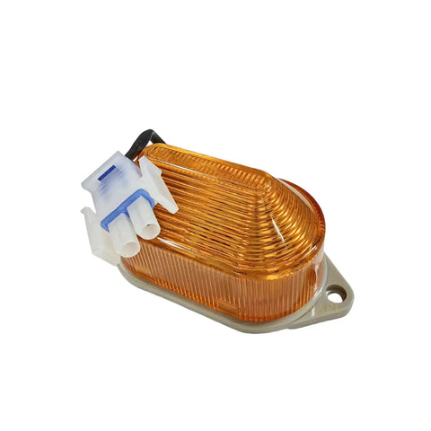 Rock Solid Heavy Duty Beacon Strobe Light 00000740 Working Lamp For Hydraulic Electric Scissor Lift Job Site Safety Gear With Ip65 Waterproof Rating And Bright Yellow Led