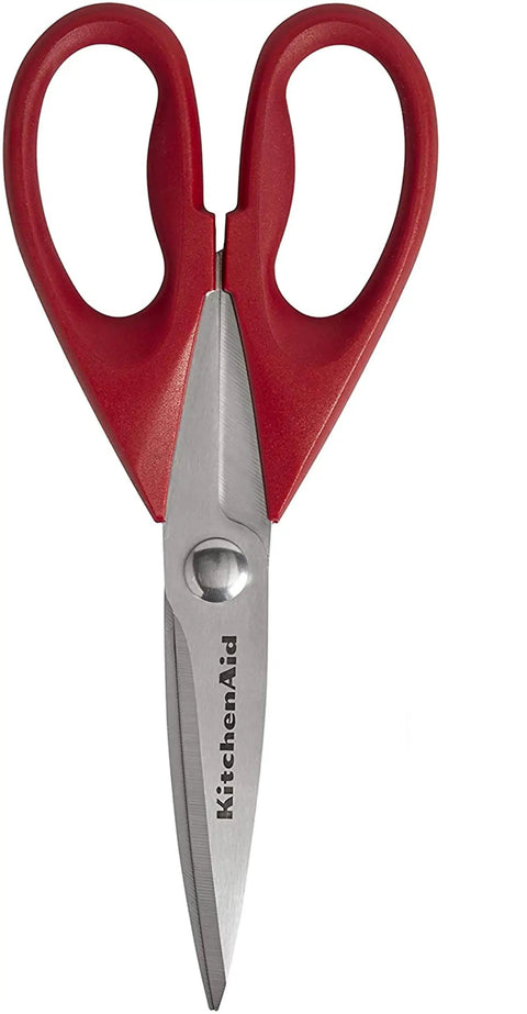 Top Shelf All Purpose Kitchen Shears With Protective Sheath Ridiculously Sharp Stainless Steel Blades Dishwasher Safe Cozy Comfort Grip Perfect For Snappy Meat Veggie And Packaging Cuts