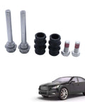 Premium Rear Brake Caliper Slider Guide Pin Kit For VW Transporter BCF1346B Car Brake Repair With Precision Machined Bushing Boots To Fix Squeaky Noise And Boost Stopping Power Today. Two slider pins, rubber boots, bolts and a car