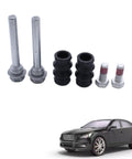 Rear Brake Caliper Slider Guide Pin Kits For Transporter Van With Precise Machining Fits Part Number BCF1346B Car Brake Repair Kit To Boost Performance And Fix Squeaky Brakes Fast Without Any Instructions Required, with pins and rubber boots