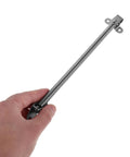 Stainless Steel Hatch Lid Support Spring For Small Boats And Storage Boxes, Beefy Heavy Duty Spring Return Hardware That Keeps Lids Open Securely For Easy Daily Maintenance, Boating, And Marine Deck Locker Use, stainless steel, hand held