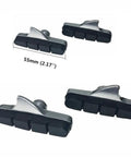 Four Piece Premium Bike Brake Pads For Mountain Bikes With V Brake Compatibility Durable Synthetic Fiber And Nitrile Rubber Pads