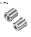 Rock Solid Heavy Duty Precision Positioning Ball Spring Plungers 10 Pack With Dead Nuts Tight Fit, 5mm stainless steel for furniture use.