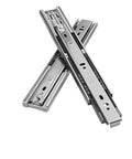 Premium Stainless Steel Bottom Mount Drawer Slides Featuring Hella Smooth Gliding Action And Badass Concealed Frame For Heavy Duty Organizing That Flows Like Butter, 10-inch steel slides.