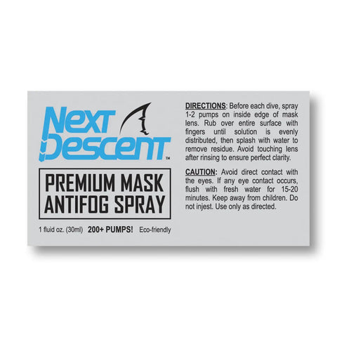 Anti Fog Spray For Swimming Goggles And Diving Masks Defog Solution For Pool Snorkeling Scuba And Freediving Eye Safe label