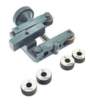 Knurling Tool Set For Lathe 2 Inch 50 mm Capacity Heavy Duty Pro Grade Hardened Diamond Pitch Knurls with 0.5, 1.0, 1.5 mm options
