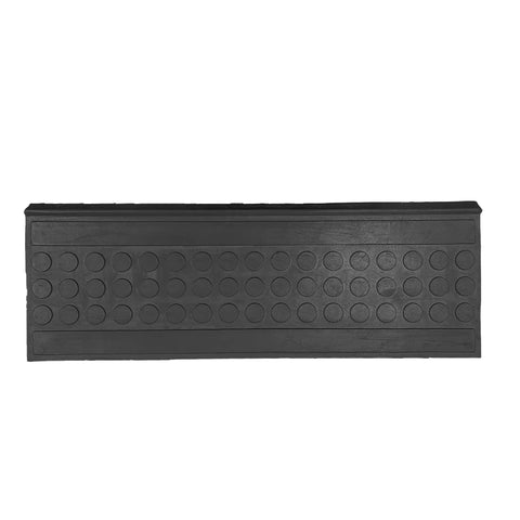 Outdoor Bullnose Stair Treads Heavy Duty Non Slip Mats For Concrete Brick And Textured Steps With Wrap Edge Grip, top view