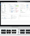 Nextgen Wireless Firewall And Security Appliance With Wifi 6 SD Wan Support showing control center interface on a laptop.