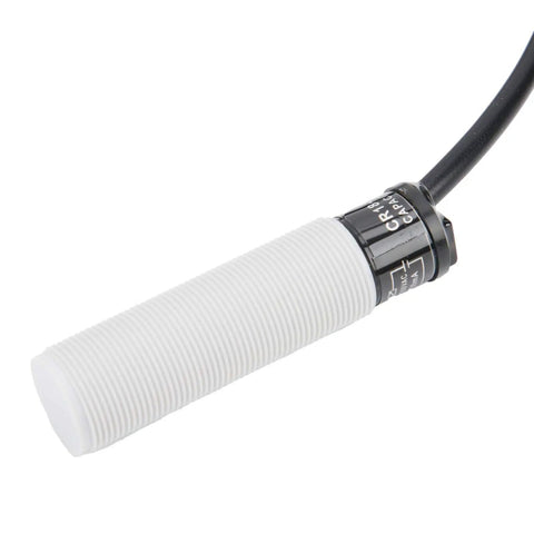 Inductive Proximity Switch with 8mm Sensing Distance 90 250VAC Capacitive Approach Sensor Three Feet Power Cord Durable ABS Housing