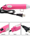 Mini Hot Air Gun Handy For DIY Crafts Portable Heat Gun Tool For Embossing Shrink Wrapping Drying Paint Lightweight Nozzle