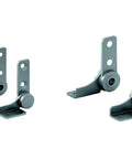 Friction Hinge for Cabinets and Enclosures, Heavy Duty 430 Stainless Steel, 1 Inch Leaf Height, Two And One Sixteenth Inch Open Width
