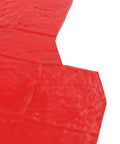 Close-up of red Realistic Concrete Stamping Mats 23 By 23 Inches Polyurethane Seamless Stamp for Outdoor Imprinting Texture Stone Slate.