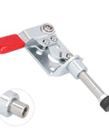 Heavy Duty Adjustable Toggle Clamp With Push Pull Action And Quick Release For Woodworking Welding And DIY Projects Jigs And Home Decor With Pro Grade Reliability And Easy One Hand Operation, metal clamp