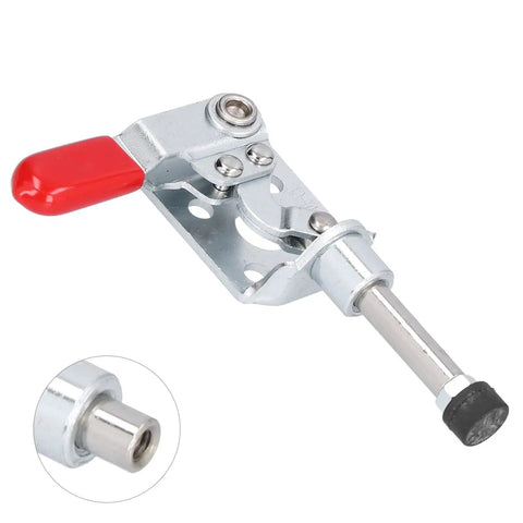 Heavy Duty Adjustable Toggle Clamp With Push Pull Action And Quick Release For Woodworking Welding And DIY Projects Jigs And Home Decor With Pro Grade Reliability And Easy One Hand Operation, metal clamp