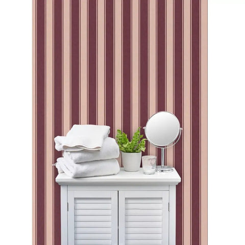 Slick Leather Texture Vinyl Wallcovering With Badass Durability Designed For Busy Hotels And Restaurants Featuring Custom Print Options and Professional Grade Installation in a striped design.