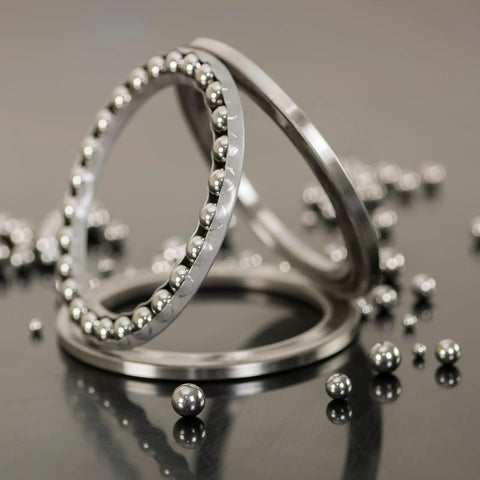6.5mm Stainless Steel Bearing Balls, 100 Pcs, G100 Precision Mirror Finish, 304 Grade For Bearings, Bicycles, And Casters