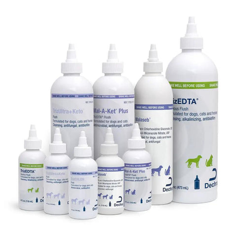 Fragrance Free Antibacterial Antifungal Flush For Dogs Cats And Horses Ear And Skin Cleanser Non Stinging Safe For Ears And Skin Made In USA 12 Fl Oz Today