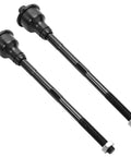 Front Suspension Kit For 1999-2006 Chevrolet Silverado 1500 With Pitman Arm And Lower Ball Joints Centerlink Thread 0.71 In 4 Groove Pitman Replaces 4.15 In Length For A Smoother Ride And Sharper Road Ready Handling. black steering tie rod ends with threaded studs