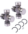 Heavy Duty Front Axle U Joint Kit For Jeep TJ XJ Wagoneer Dana 30 Or Dana 44 Front Axles With 1310WJ ISR Inside Snap Ring Non Greasable