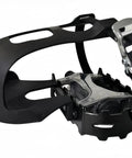 Pro Grade Spin Bike Pedals With Toe Clips And 4D Adjustable Straps, 9/16 Inch Alloy Spindle For Mountain And Road Bikes Peloton