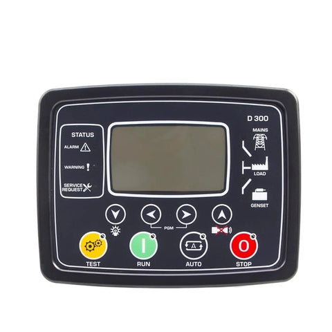 MKII Generator Controller Panel And Control Module For 300 Series One Phase Angle Controller Replacement 1 Piece Easy Install Dope High Performance Durable Electronics, D 300 display