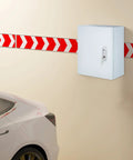 Wall Mount Electrical Enclosure Box 250x300x140mm Heavy Duty Metal Distribution Panel installed in a garage.