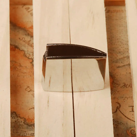 Top Notch Brass Habaki Collar Clip For Katana And Japanese Swords Locking The Tsuba In Place And Securing The Saya DIY Sword Accessory displayed