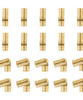 Hidden Brass Barrel Hinges 5 mm For DIY Jewelry Cabinets And Wooden Boxes, 135 Degree Concealed Small Hinges For Tiny Projects