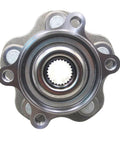 Front view of AWD Rear Wheel Bearing and Hub Assembly Replacement Fits Nissan Juke 2011-2017 and Nissan Rogue 2008-2020, 5 Lug Non ABS