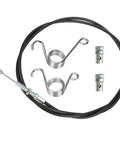 Go Kart Throttle Cable Kit 71 Inch Replacement for Predator 212cc GX160 GX200 196cc Engines with springs and clamps