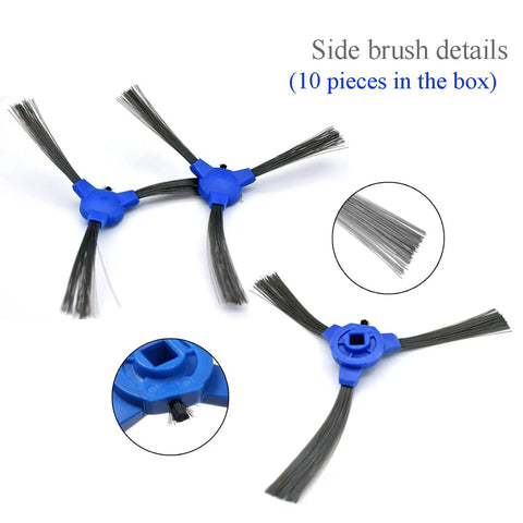 Side brush details from RoboVac Replacement Parts Kit For 11S Max 15C Max 30C Max 39C Max G10 G20 G30 G32 Edge Verge Hybrid.