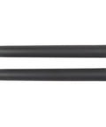 Two Point Five Inch Vacuum Hose Extension Wands Set Forty Inch Extended Reach For Wet Dry Vacuums Fits Two Point Five Inch Hoses Black Two Piece Cleaning Accessory For Hard To Reach Areas. Two black vacuum extension wands placed side by side, showing their straight and rigid form, compatible with 2.5-inch hoses.