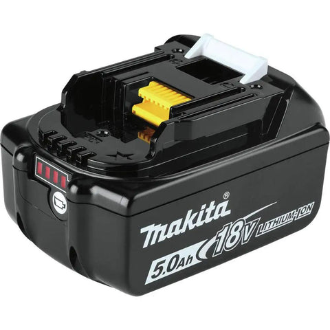 18V LXT Lithium-Ion Battery 5.0Ah with LED Battery Level Indicator, fast 45-minute charge for cordless power tools.