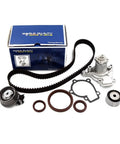 All In One Timing Belt Kit With Water Pump For 2005 2010 2.0L DOHC G4GC BETA G4GF Engines with components displayed