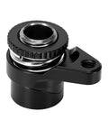 25T Aluminum Servo Saver Set With INJS11 Replacement for 1 by 16 ARRMA Mojave GROM, black CNC machined aluminum component