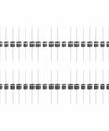 Beefy 6A 1000V Rectifier Diode In R6 Package For Chargers Power Adapters Inverters Motor Drives Industrial Power Supplies And Solar Or UPS Systems With High Current Handling And Reliable Rectification., 100 pcs axial lead diodes