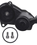 Top Shelf Parking Brake Actuator Replacement With No Sweat Install Setup Slick Connector Cable shows actuator with mounting hardware.