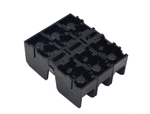 Top-Shelf 30 Amp Fuse Block Accommodates 10 X 38 Millimeter Fuses With 3-Pole Configuration Rated at 600 Volts for circuit protection.