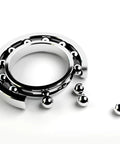 2mm Bearing Balls Made Of 304 Stainless Steel G100 Precision Balls 50 Pieces Top Notch Quality Smooth Finish Corrosion Resistant Micro Ball Bearings For Machinery DIY Projects Hobby Tools, shown in a bearing race