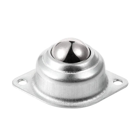 6 Pcs 1 Inch Rolling Ball Transfer Casters With High Load Capacity For Heavy Duty Conveyor Systems And Furniture, carbon steel roller bearing.