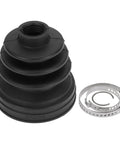 Mini Cooper CV Joint Boot Kit Inner Constant Velocity Boot With Clamps Black Rubber Replacement 2002 2008 Direct Fit For Preventive Maintenance Heavy Duty And Long Lasting Vehicle Protection, black rubber boot and clamp