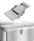 Heavy Duty Toggle Hasp Latch For Secure Safe Box And Tool Case With Spring Latch in stainless steel material