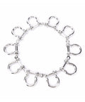 Stainless Steel D Shackle Screw Pin 10 Pcs Lot Heavy Duty Shackles For Paracord Outdoor Camping Survival Rope Bracelets Towing Off Road Recovery Construction Multi Use arranged in a circle